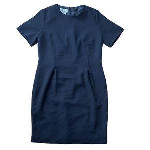 Womens Worthington black dress Size 10 Petite Short Sleeve